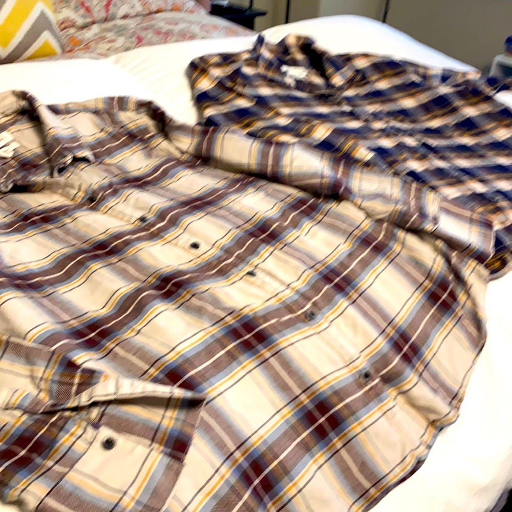 2 boyfriend flannels lightweight